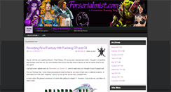 Desktop Screenshot of forserialmist.com